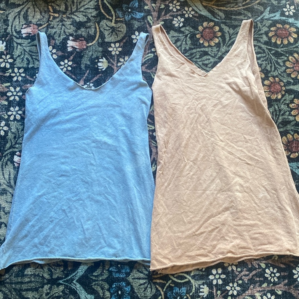 Wild Harvest Studio bundle of 3 organic hemp tank tops